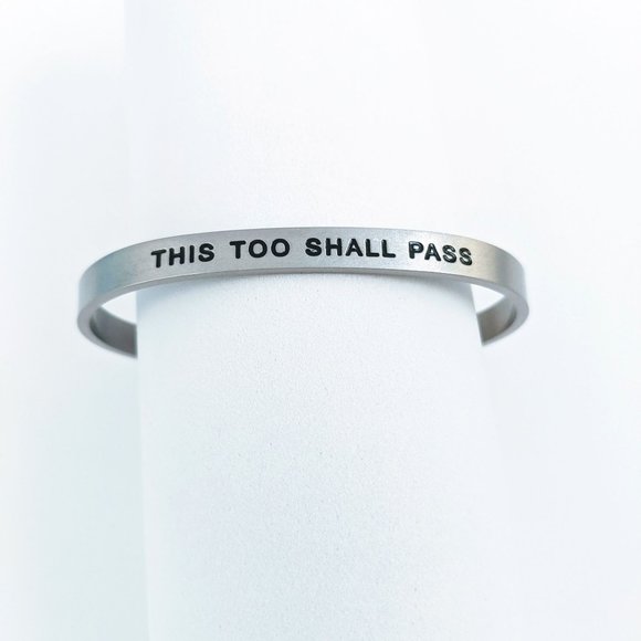 MantraBand Jewelry - NWT This Too Shall Pass Mantraband